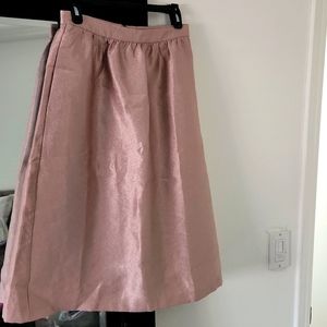 50's vintage style skirt with pockets pleated midi wedding NWOT